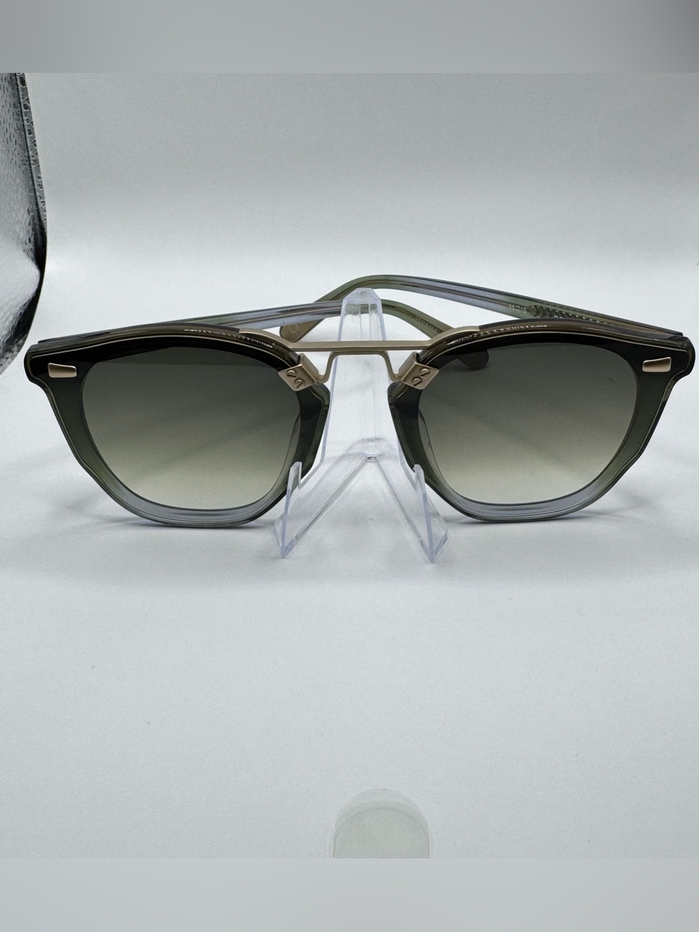 Krewe STL Nylon Unisex Green Gold Frame Lenses